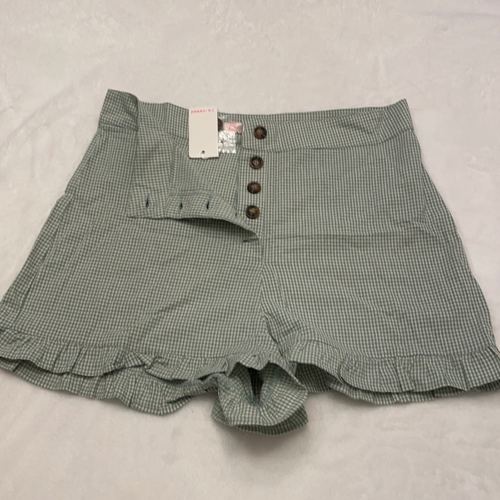 Checkered shorts